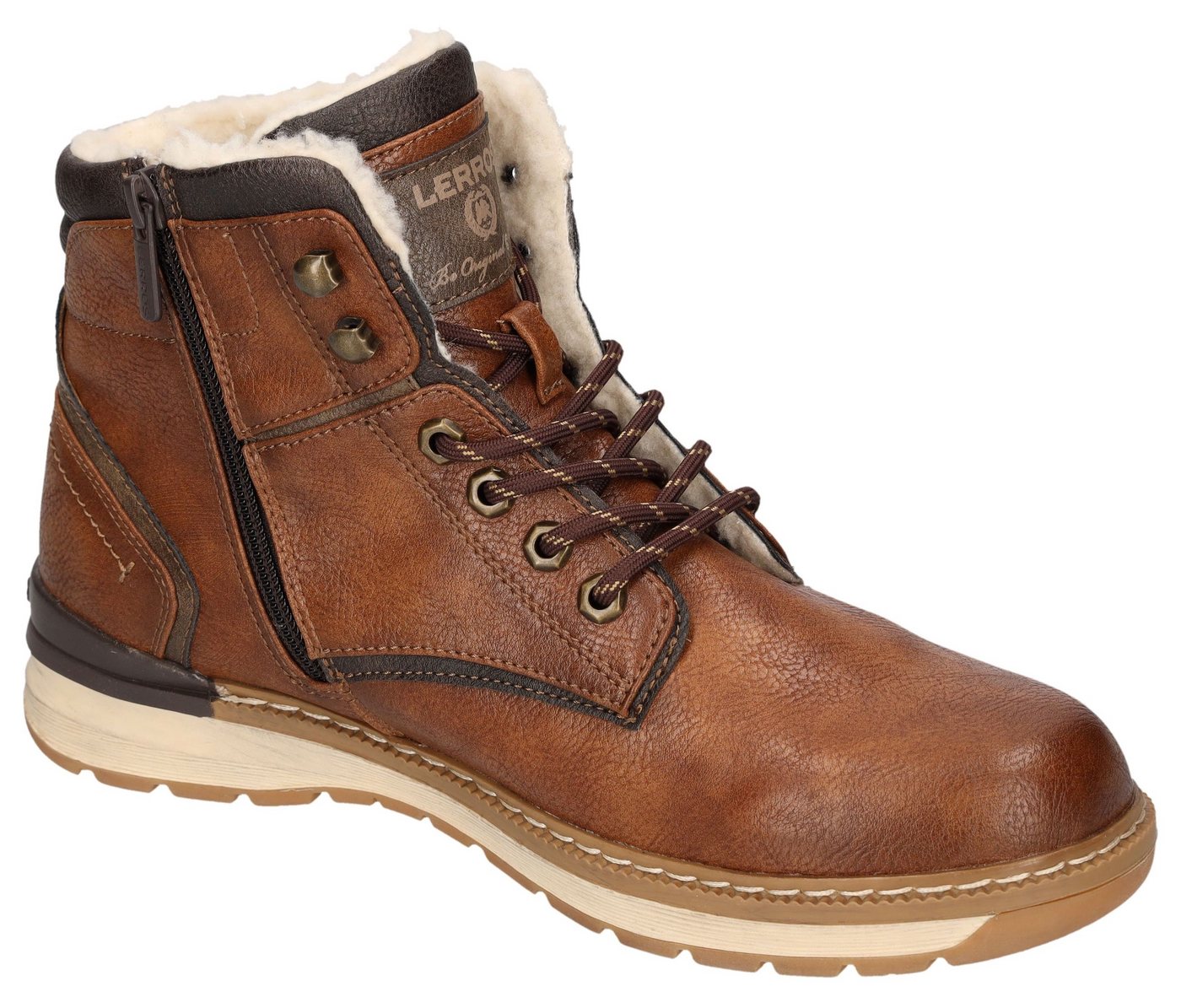 LERROS Winterboots Casual Boots, Winterboots mit Logoaufnäher an der Schuhzunge – Bild 5 von 5