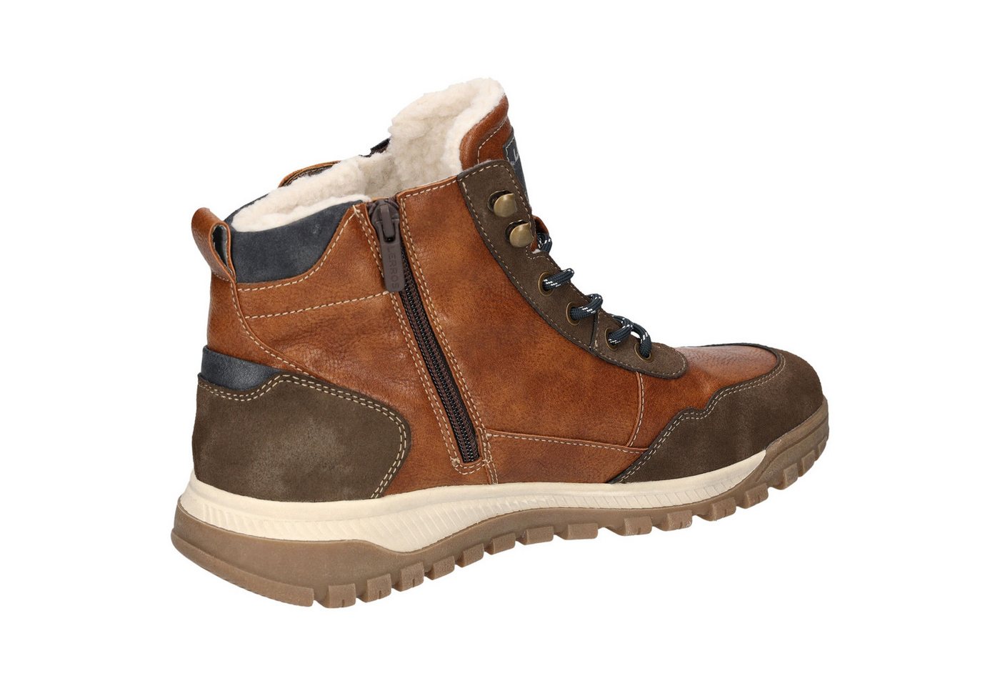 LERROS Winterboots Schnürboots, Outdoorboots mit Ziereißverschluss außen – Bild 4 von 5