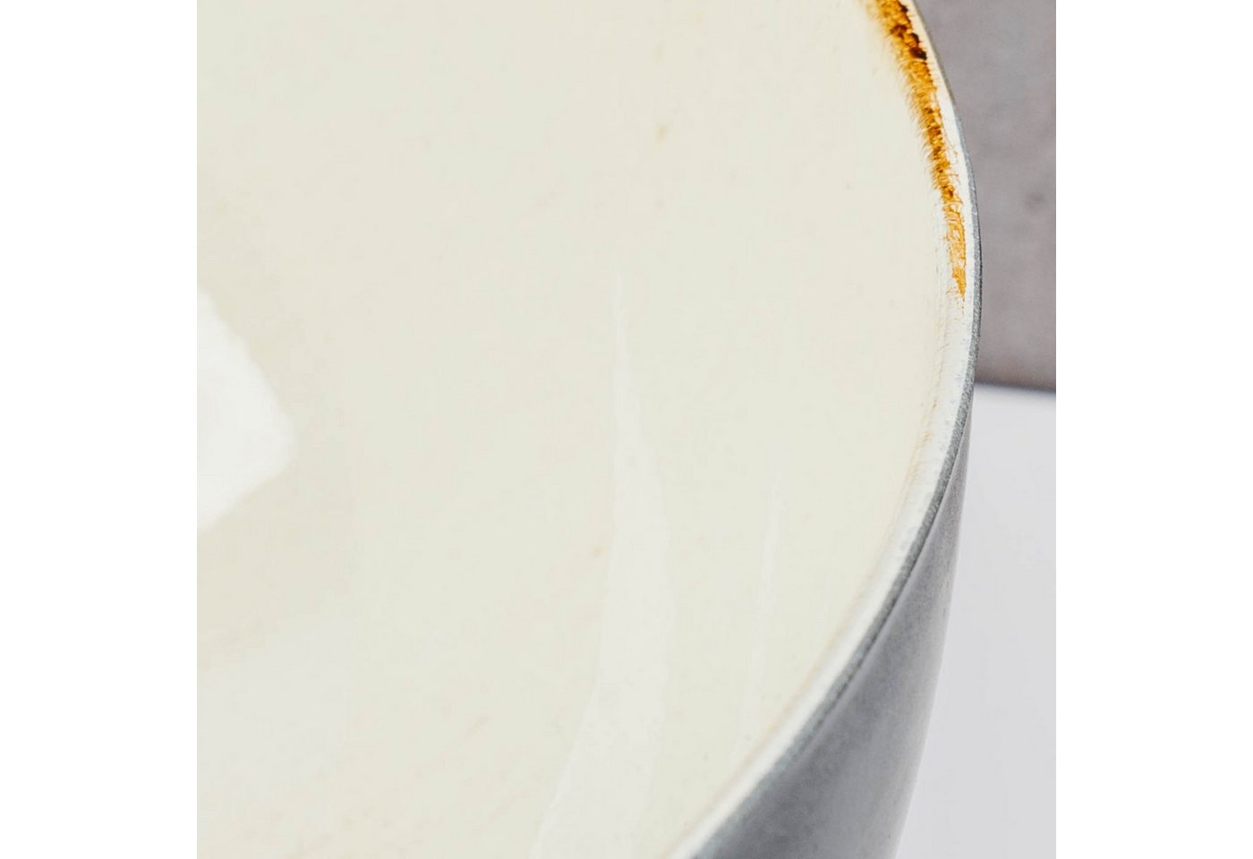Levandeo® Dekoschale, Schale Rund Ø30cm Schwarz Creme Schüssel Antik Dekoschale Tischdeko – Bild 4 von 4