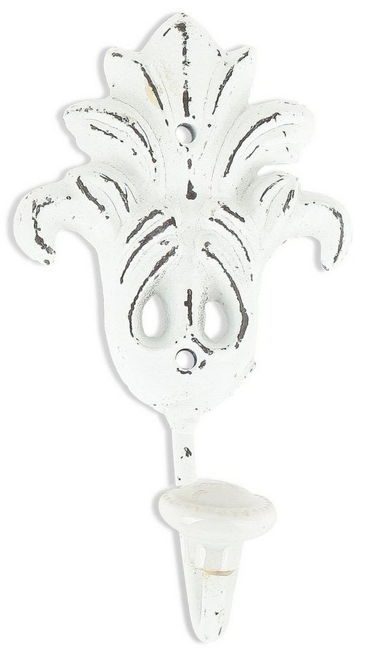Levandeo® Garderobenhaken, 4er Set Haken Wandhaken Wandgarderobe Garderobe Eisen Shabby Chic – Bild 5 von 5