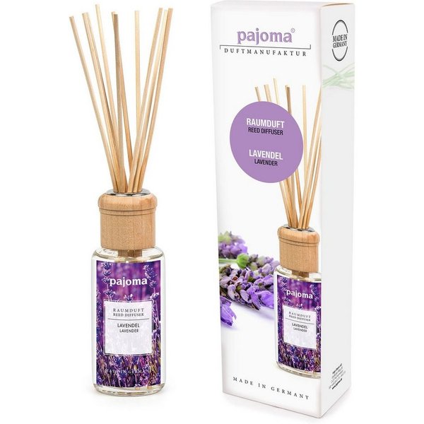 Levandeo® Luftbefeuchter, Raumduft 100ml Lavendel Lufterfrischer Duftstäbchen Raumerfrischer