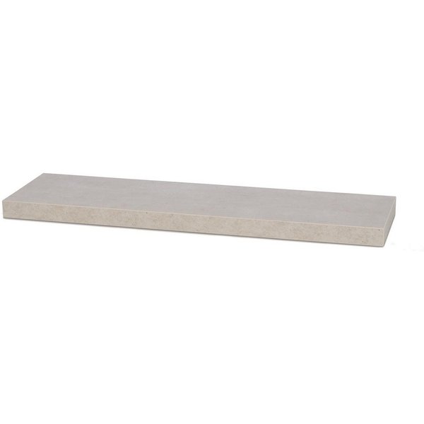 Levandeo® Wandregal, Wandboard Bobby 80cm Betonoptik Grau Wandregal Regal Board