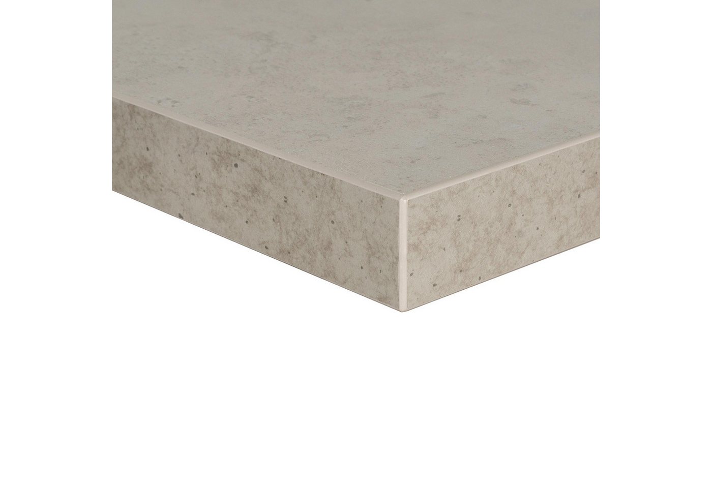 Levandeo® Wandregal, Wandboard Bobby 80cm Betonoptik Grau Wandregal Regal Board – Bild 3 von 5