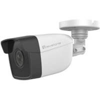 LevelOne GEMINI Feste IP-Netzwerk-Kamera, 2 Megapixel, H.265, 802.3af PoE, IR-LEDs, Innen / Außen