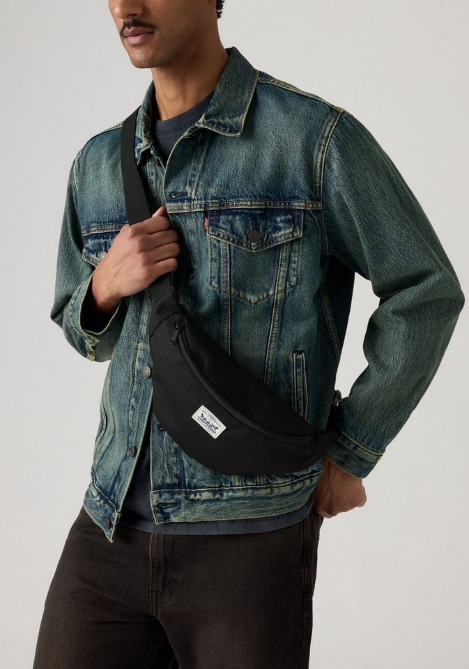 Levi's® Bauchtasche DUBOCE SLING OV, mit Logo Stickerei – Bild 2 von 5