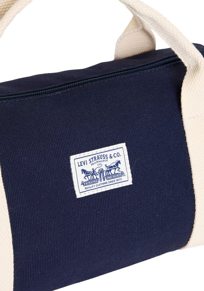 Levi's® Beuteltasche HARLEY SMALL BARREL, Canvas-Tasche mit Kontrast-Details und Logo-Badge – Bild 4 von 5