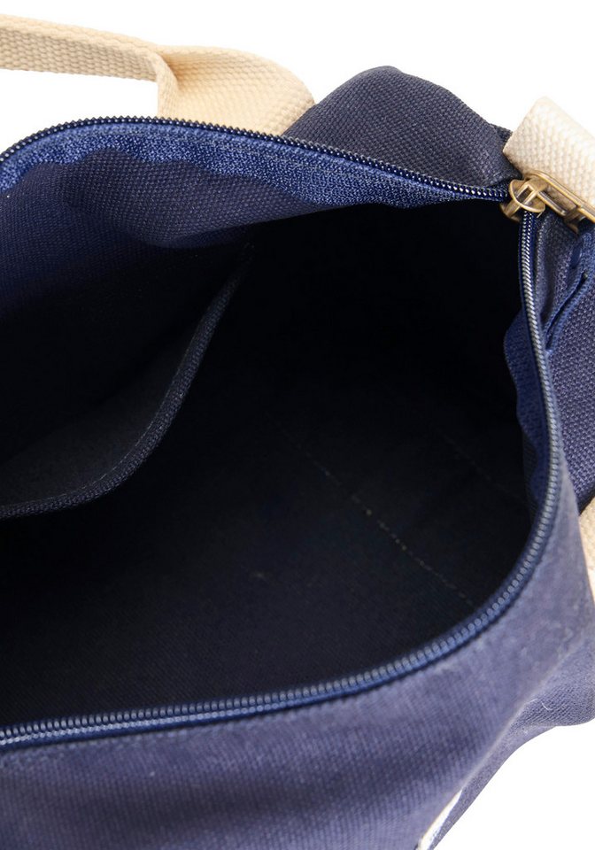 Levi's® Beuteltasche HARLEY SMALL BARREL, Canvas-Tasche mit Kontrast-Details und Logo-Badge – Bild 5 von 5