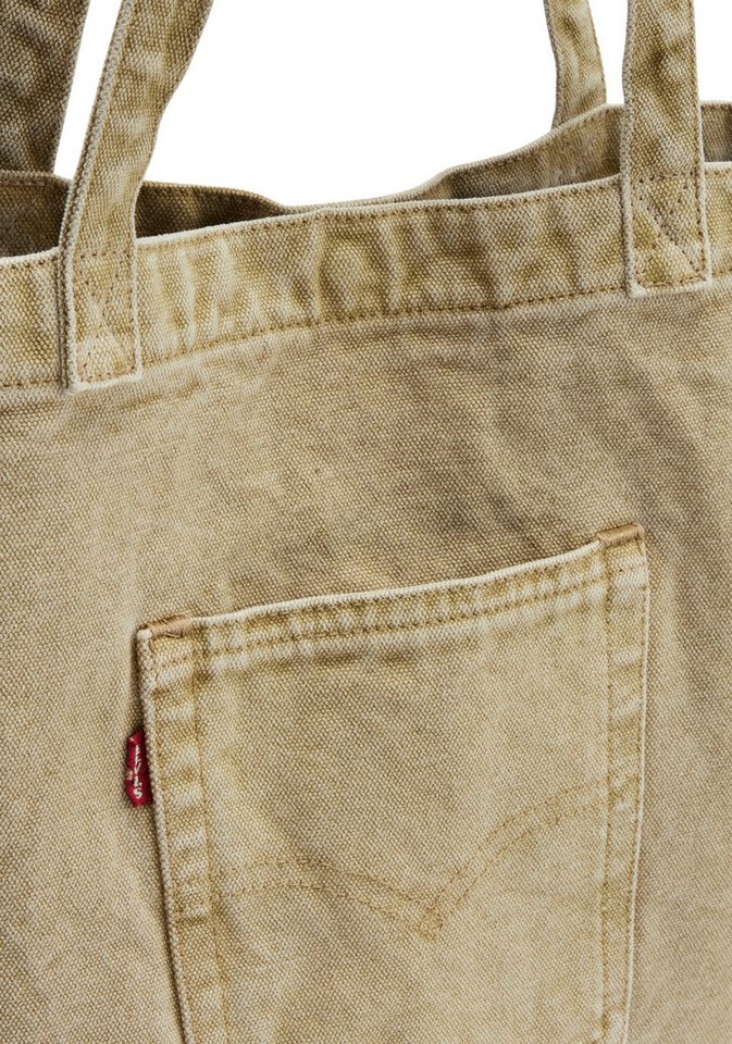Levi's® Beuteltasche LEVI®S TOTE, aus Denim, mit Außentasche – Bild 3 von 5