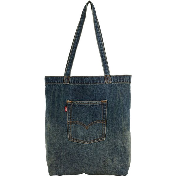 Levi's® Beuteltasche LEVI®S TOTE, aus Denim, mit Außentasche