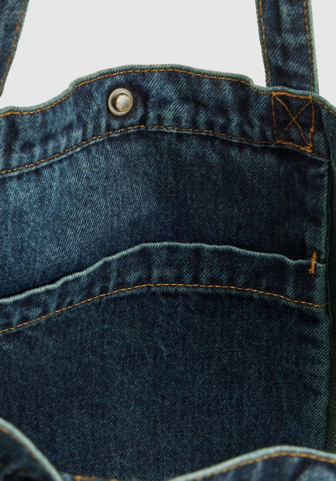 Levi's® Beuteltasche LEVI®S TOTE, aus Denim, mit Außentasche – Bild 4 von 5