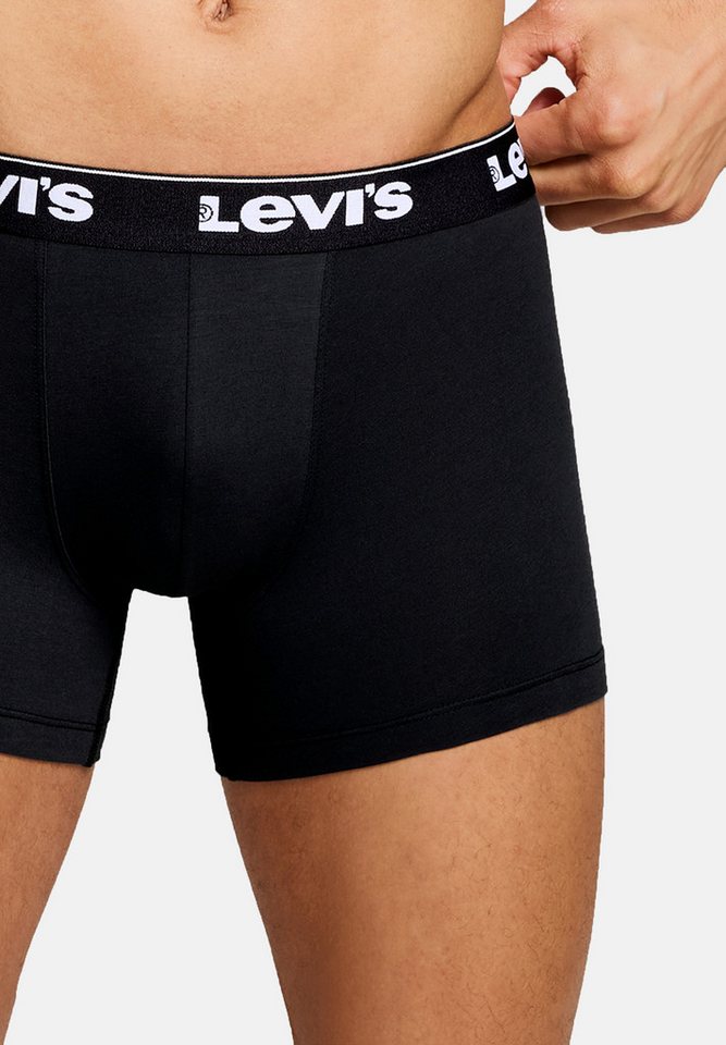 Levi's® Boxershorts LEVIS Men Repeat Logo Boxer 3P (Spar-Pack, 3-St., 3er-Pack) – Bild 5 von 5