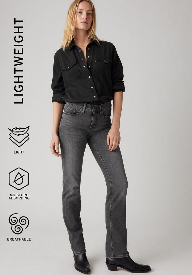 Levi's® Gerade Jeans 314 Shaping Straight mit Stretch – Bild 4 von 5