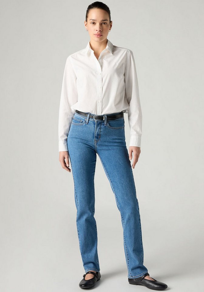 Levi's® Gerade Jeans 314 Shaping Straight mit Stretch – Bild 2 von 5
