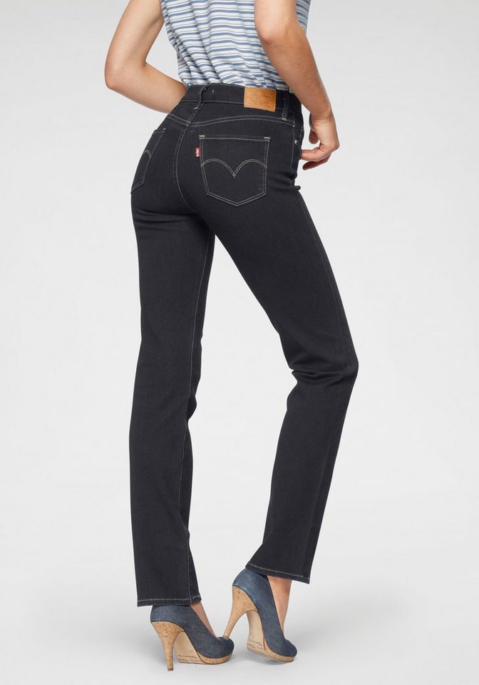 Levi's® Gerade Jeans 314 Shaping Straight mit Stretch – Bild 2 von 5