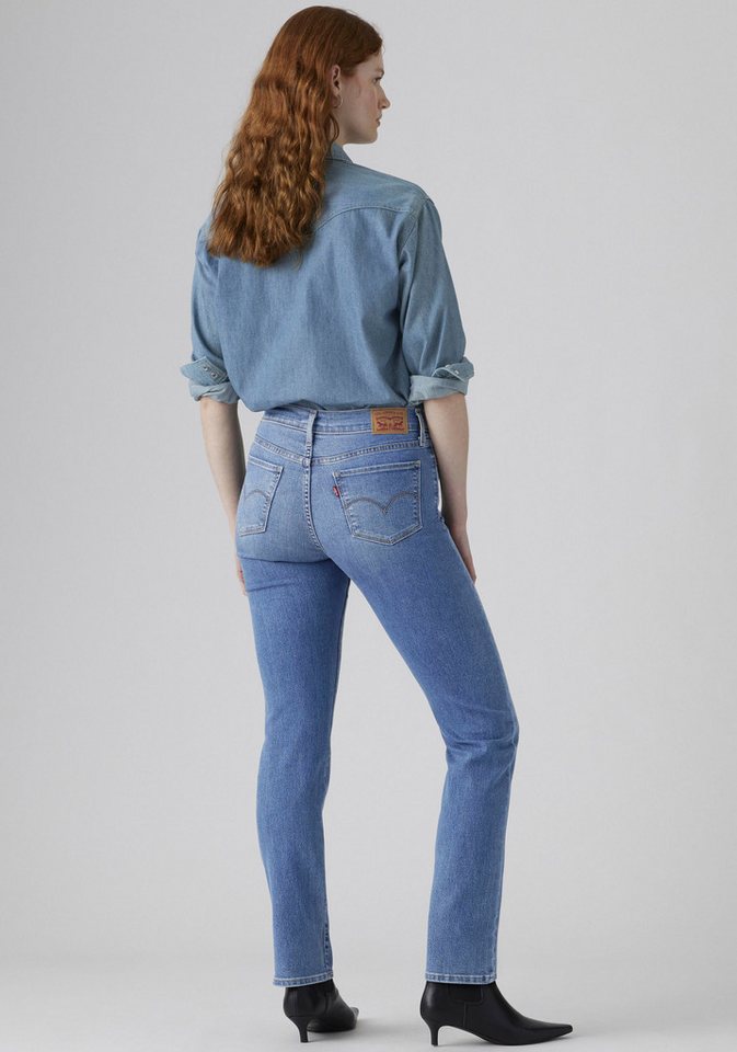 Levi's® Gerade Jeans 314 Shaping Straight mit Stretch – Bild 2 von 5