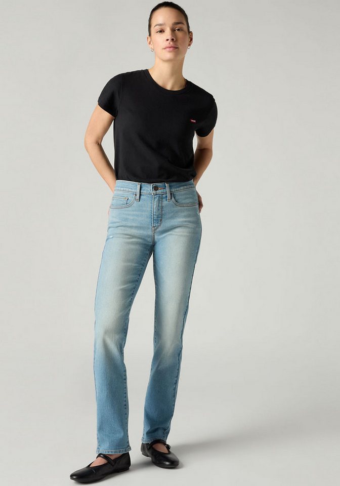 Levi's® Gerade Jeans 314 Shaping Straight mit Stretch – Bild 3 von 5