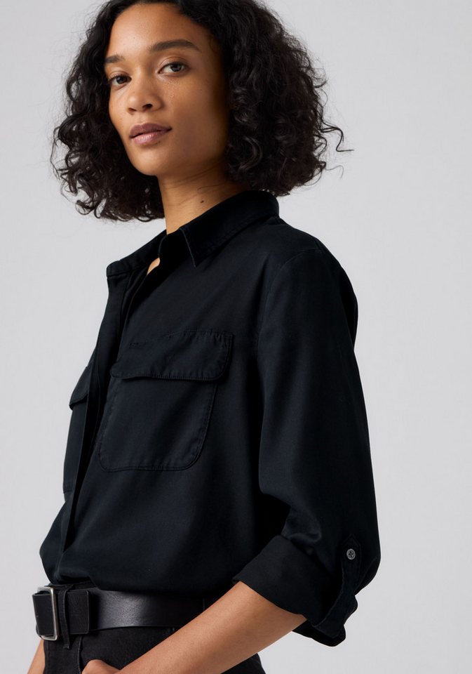Levi's® Hemdbluse Krempelärmel mit Riegel – Bild 4 von 5