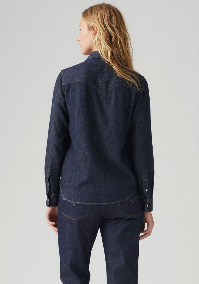 Levi's® Jeansbluse ESSENTIAL WESTERN mit Brusttaschen mit Druckknöpfen – Bild 5 von 5