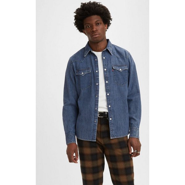 Levi's® Jeanshemd LE BARSTOW WESTERN STAND mit Brusttaschen