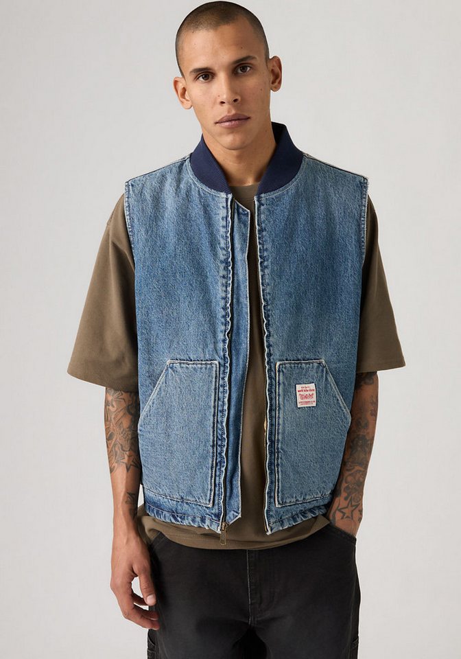 Levi's® Jeansweste SANSOME mit Reißverschluss – Bild 2 von 5