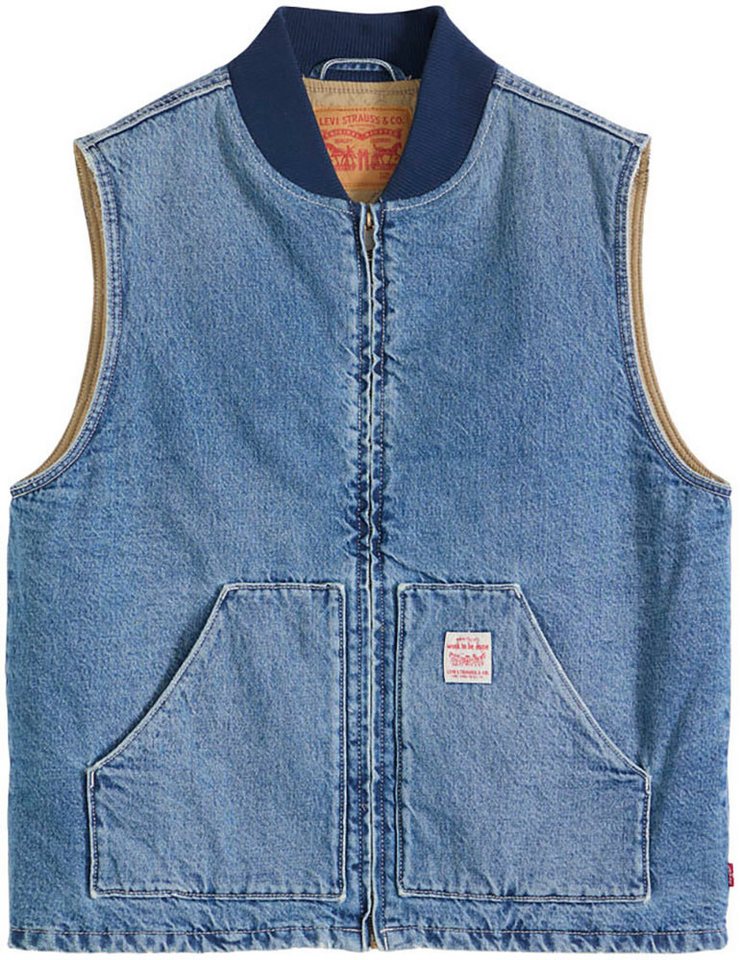 Levi's® Jeansweste SANSOME mit Reißverschluss – Bild 5 von 5