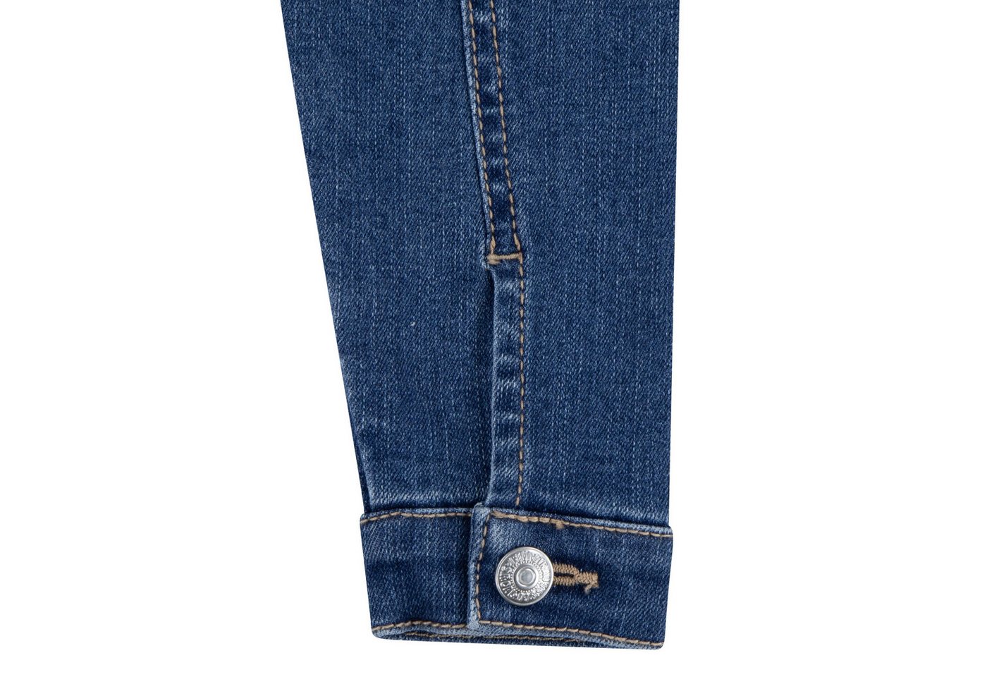 Levi's® Kids Shirt, Hose & Jäckchen LVG 3PC SHERPA TRUCKER & JEAN (Set, 3-tlg) im Jeans-Look, for Girls – Bild 4 von 5