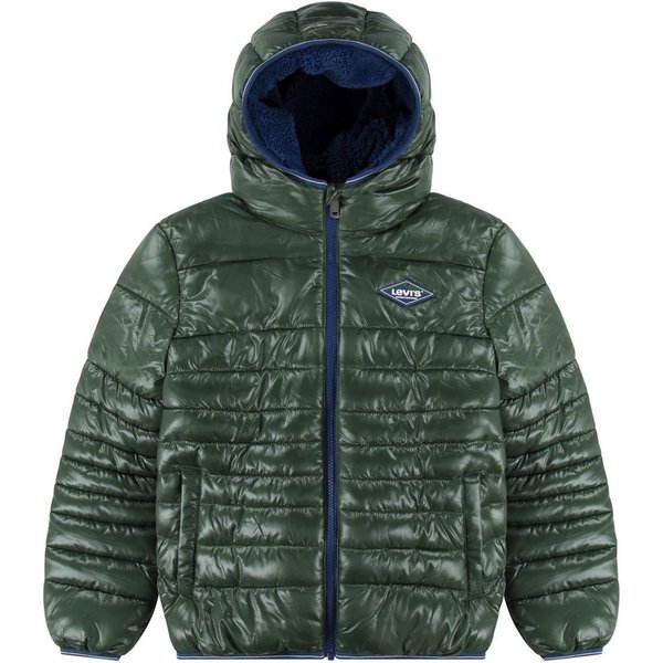 Levi's® Kids Steppjacke SHERPA LINED MDWT PUFFER JACKET for Boys mit Kapuze