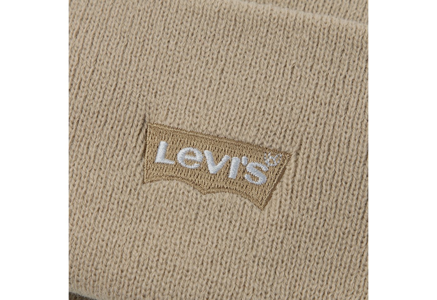 Levi's® Kids Strickmütze mit Umschlag – Bild 3 von 3