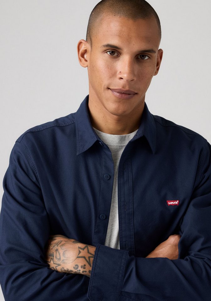 Levi's® Langarmhemd CLS BATTERY HM SHIRT - STANDARD mit abgerundetem Saum – Bild 4 von 5