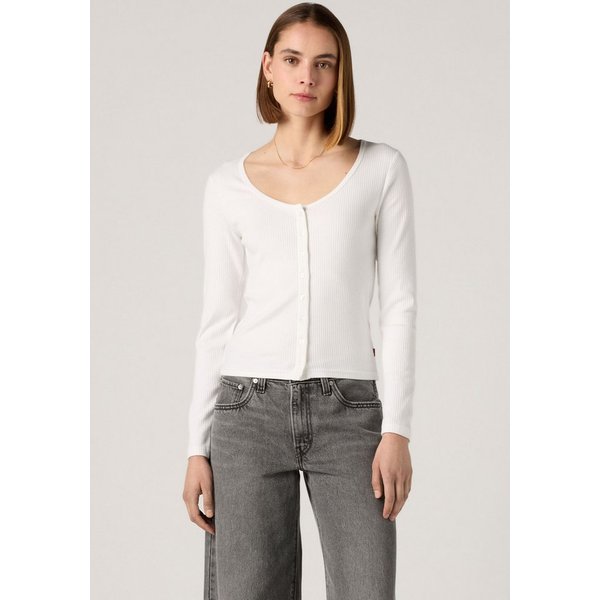 Levi's® Langarmshirt AUSTEN BUTTON THROUGH LS Feinripp