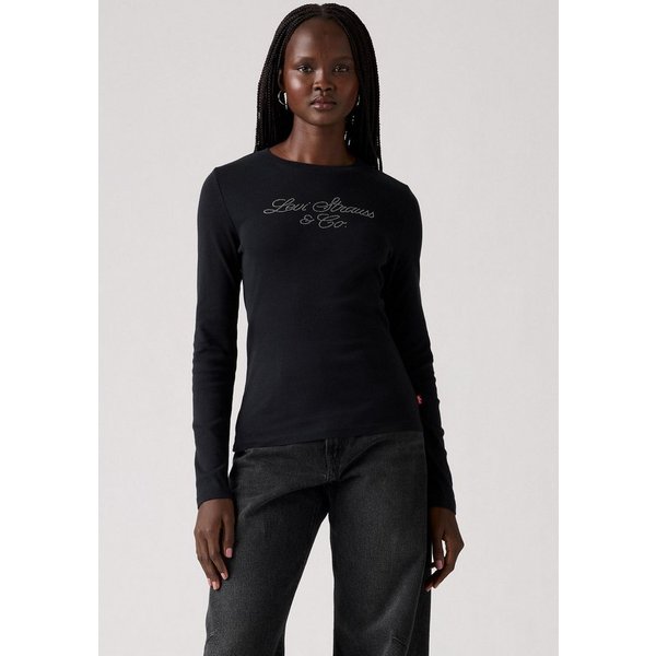 Levi's® Langarmshirt GR ESSENTIAL LS T mit Glitzersteinen