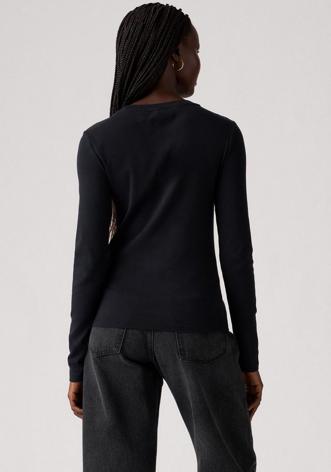 Levi's® Langarmshirt GR ESSENTIAL LS T mit Glitzersteinen – Bild 3 von 5