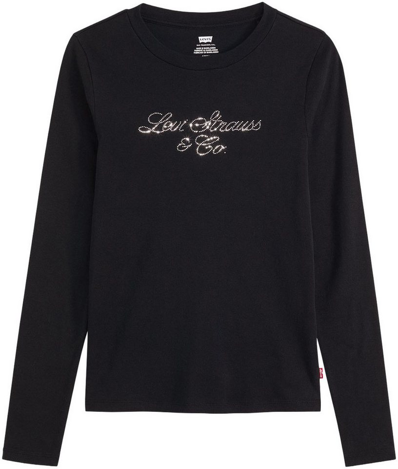 Levi's® Langarmshirt GR ESSENTIAL LS T mit Glitzersteinen – Bild 5 von 5