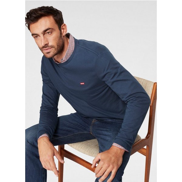 Levi's® Langarmshirt mit Logo-Applikation