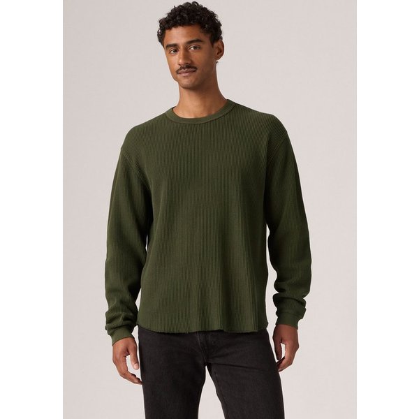Levi's® Langarmshirt Waffelstrukturmuster