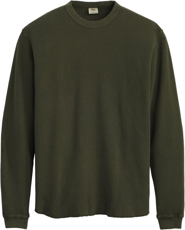 Levi's® Langarmshirt Waffelstrukturmuster – Bild 5 von 5