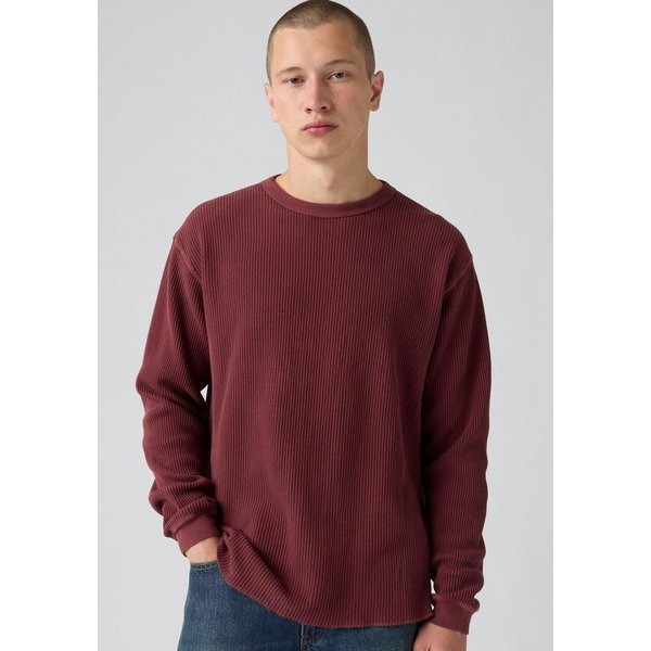 Levi's® Langarmshirt Waffelstrukturmuster