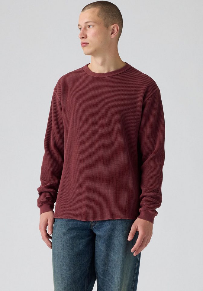 Levi's® Langarmshirt Waffelstrukturmuster – Bild 2 von 4