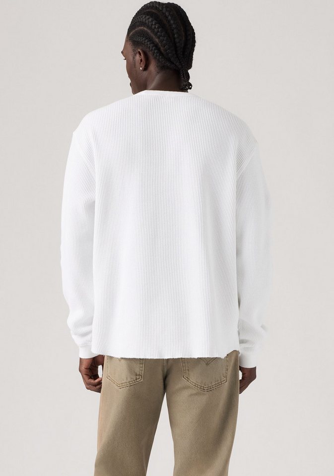 Levi's® Langarmshirt Waffelstrukturmuster – Bild 3 von 5