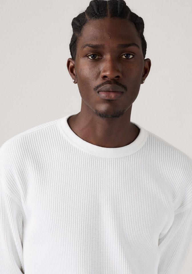 Levi's® Langarmshirt Waffelstrukturmuster – Bild 4 von 5