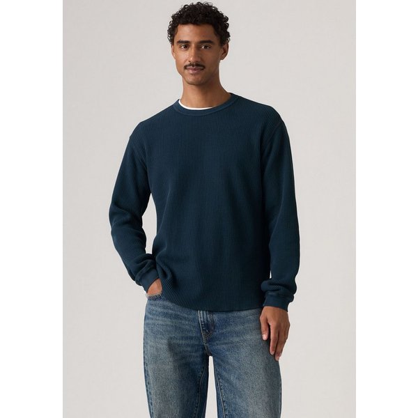 Levi's® Langarmshirt Waffelstrukturmuster