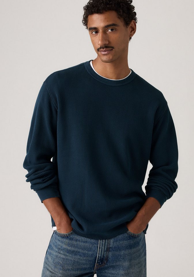 Levi's® Langarmshirt Waffelstrukturmuster – Bild 2 von 5