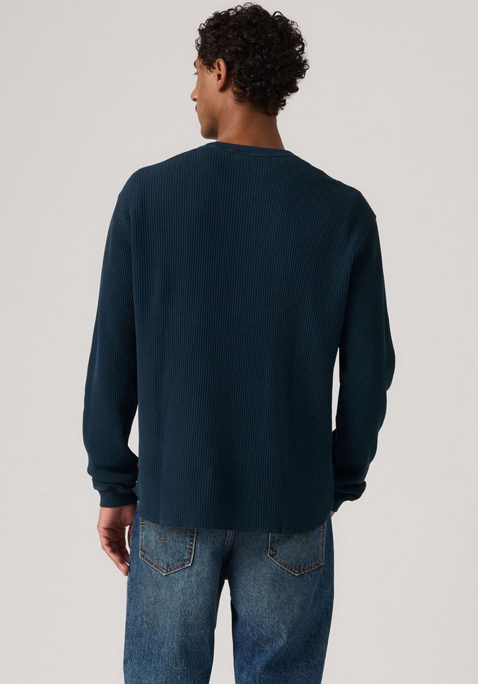 Levi's® Langarmshirt Waffelstrukturmuster – Bild 3 von 5