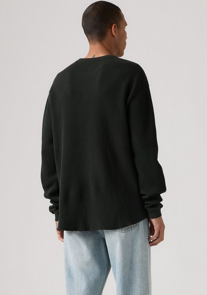 Levi's® Langarmshirt Waffelstrukturmuster – Bild 3 von 4