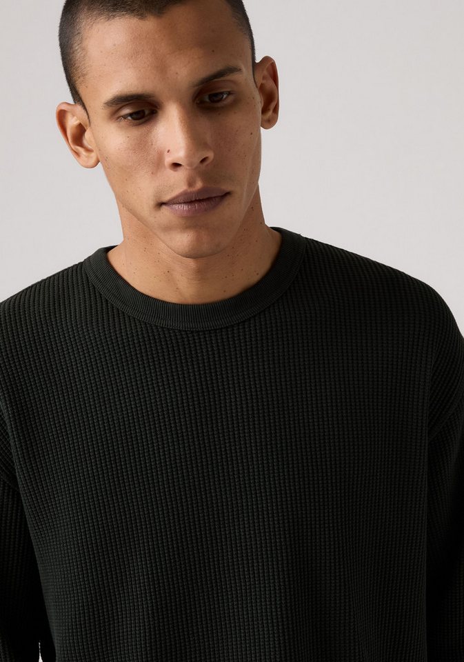 Levi's® Langarmshirt Waffelstrukturmuster – Bild 4 von 4