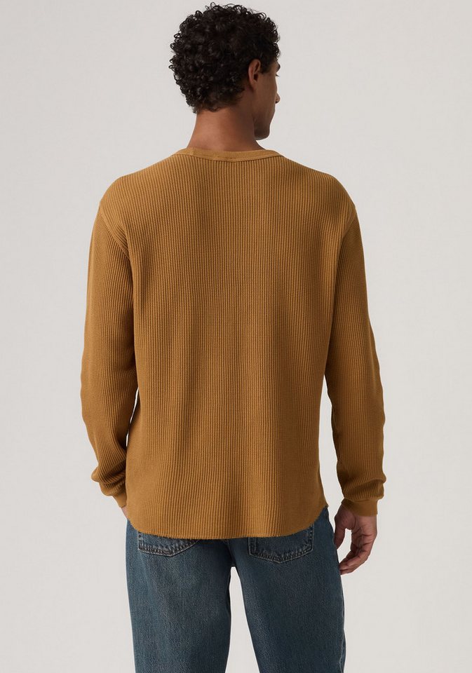 Levi's® Langarmshirt Waffelstrukturmuster – Bild 3 von 5