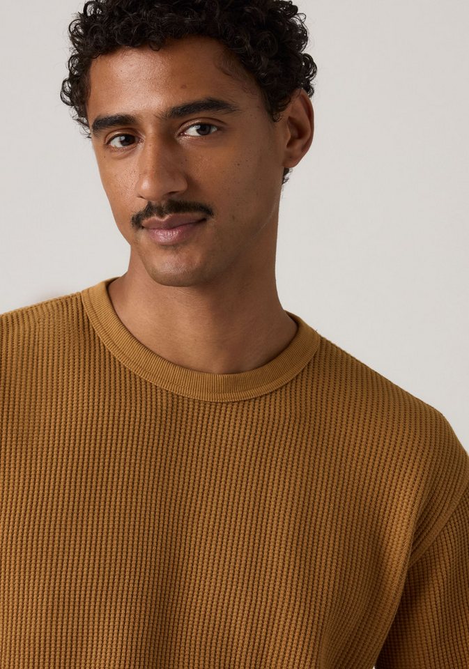 Levi's® Langarmshirt Waffelstrukturmuster – Bild 4 von 5