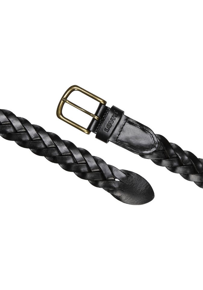 Levi's® Ledergürtel LEATHER BRAID Unisex – Bild 2 von 3