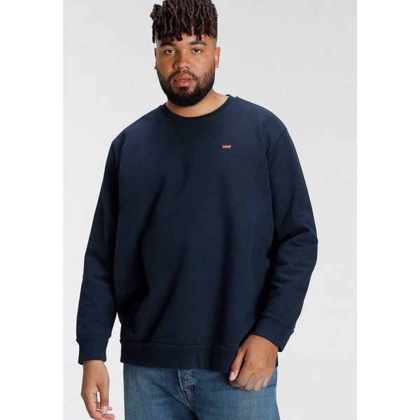 Levi's® Plus Sweatshirt BIG ORIGINAL HM CREW mit Batwing-Logobadge