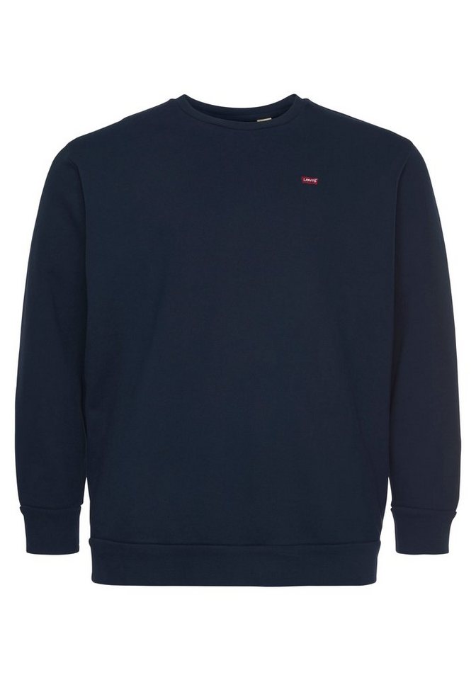 Levi's® Plus Sweatshirt BIG ORIGINAL HM CREW mit Batwing-Logobadge – Bild 5 von 5